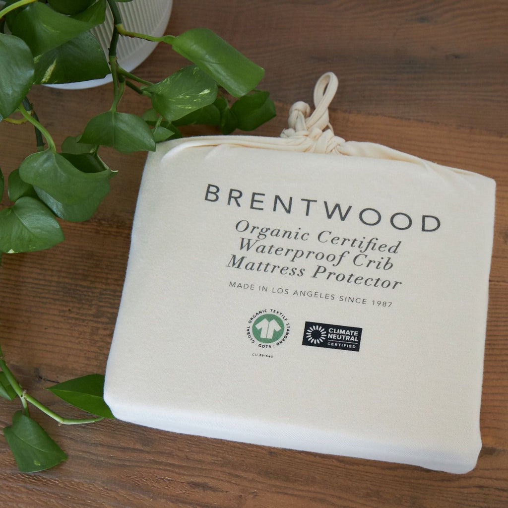 Brentwood Home Queen Organic Waterproof Mattress Protector